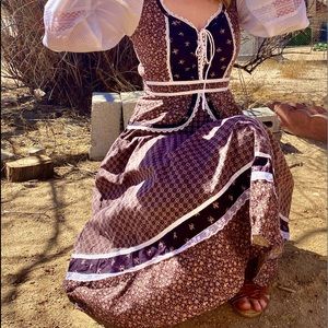Gunne sax peplum rare